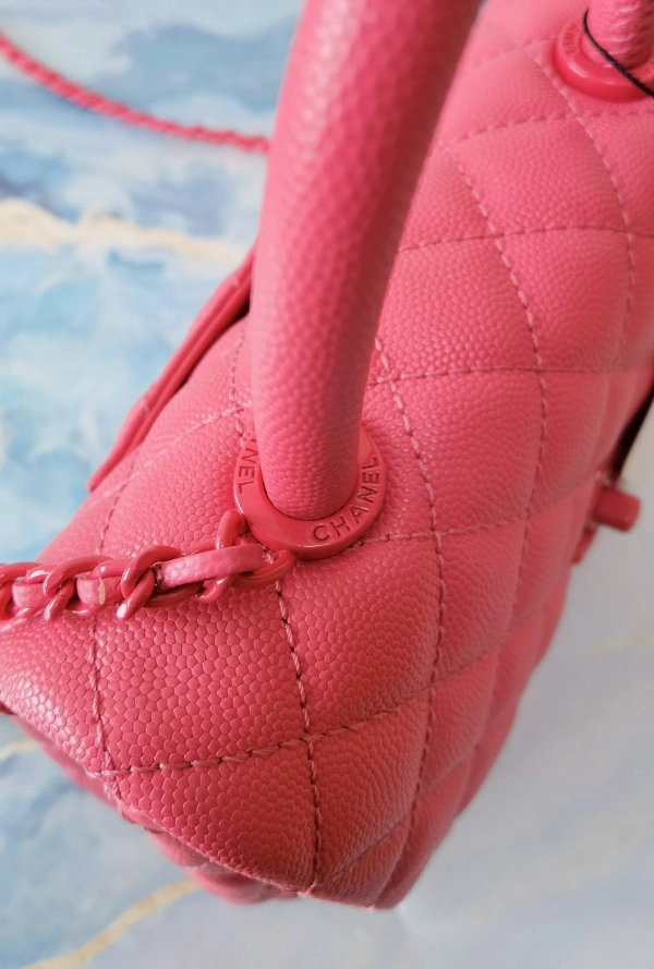 CHANEL FLAP BAG WITH TOP HANDLE HighQuality 1033 - Image 5