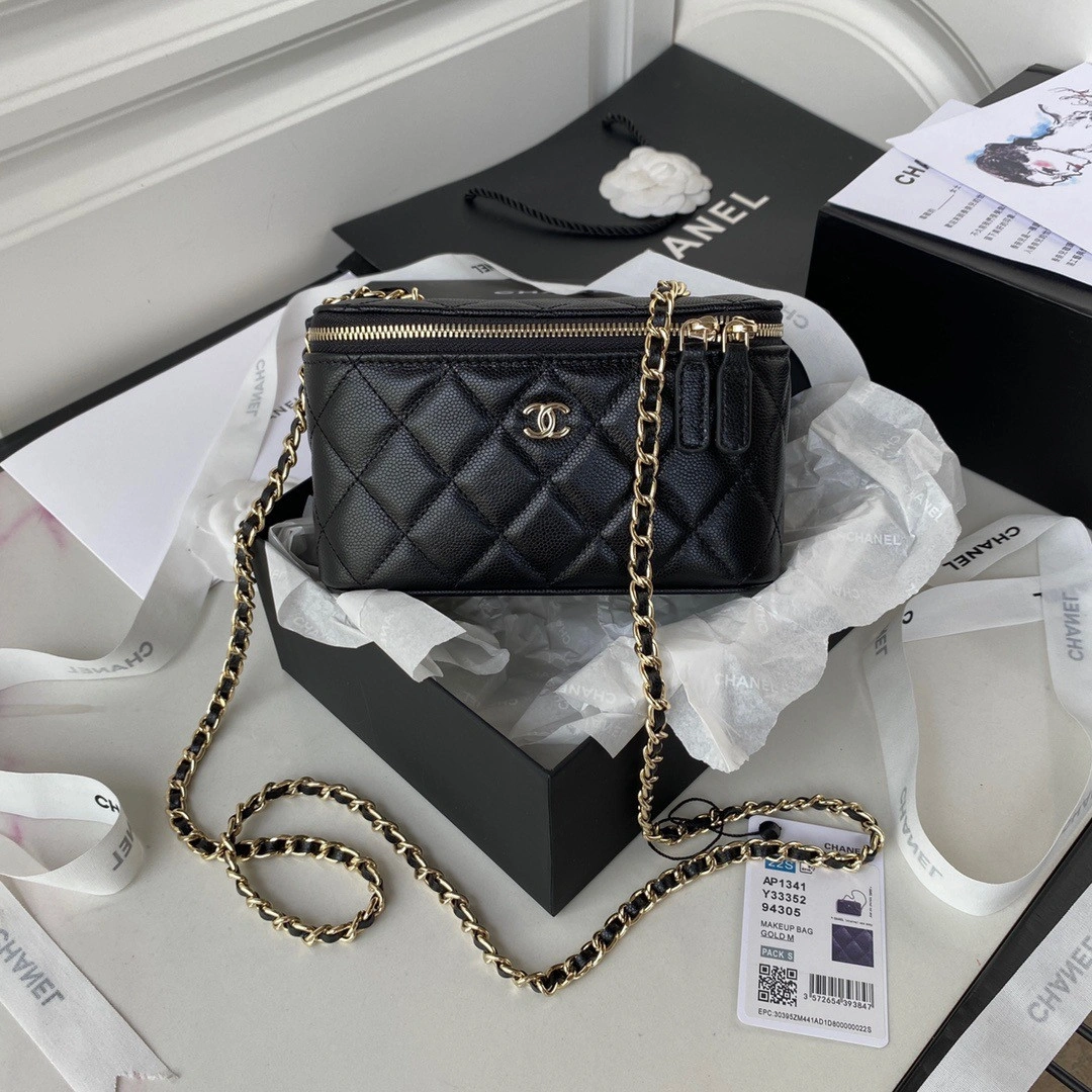 BestValue CHANEL SMALL VANITY WITH CHANELASSIC CHAIN 1230 - Image 3
