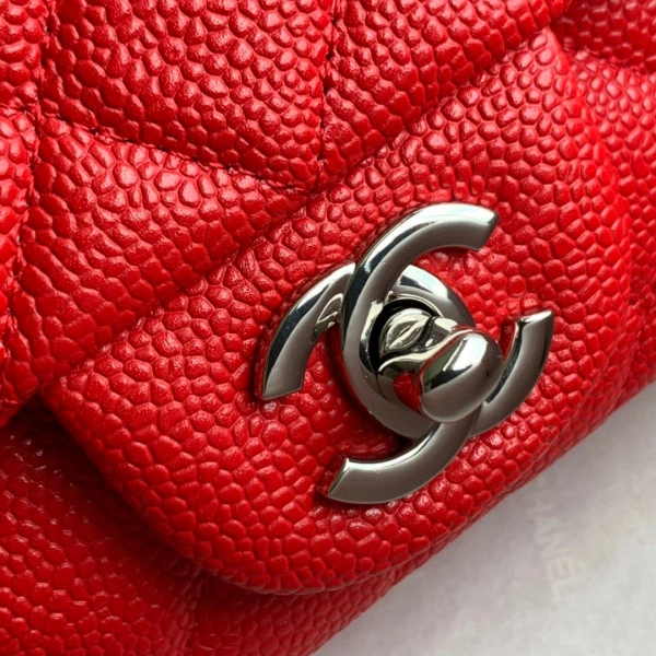 CHANEL FLAP BAG CAVIAR HighQuality 724 - Image 10