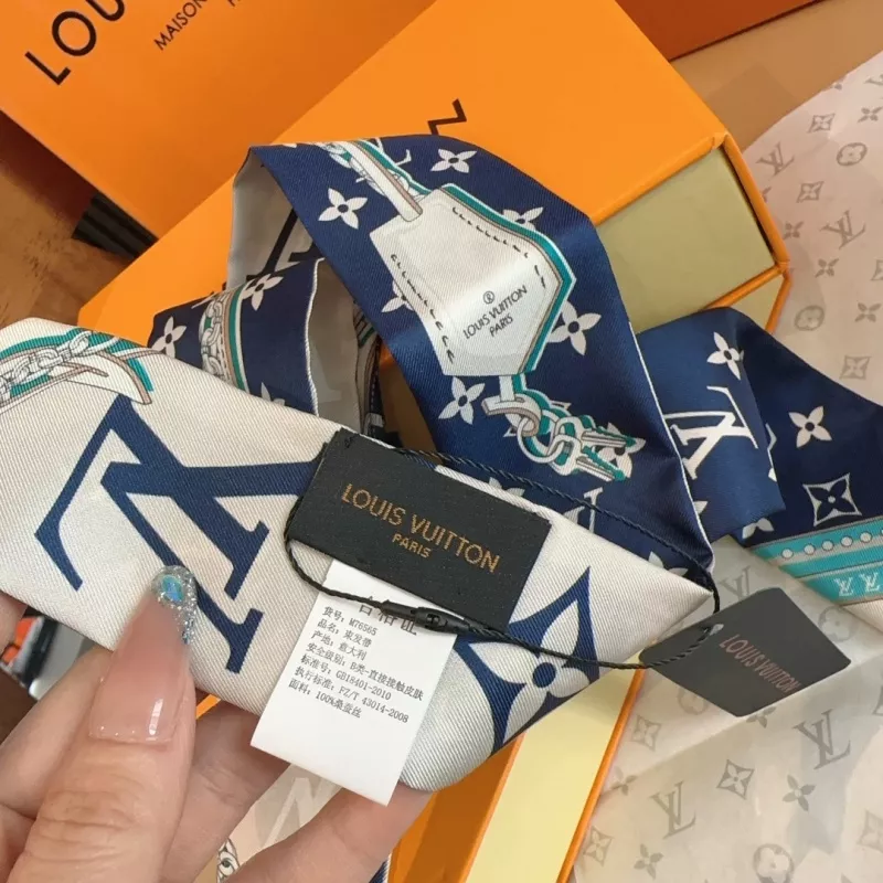 Breathable 7395 Louis Vuitton Silk Scarf - Image 4