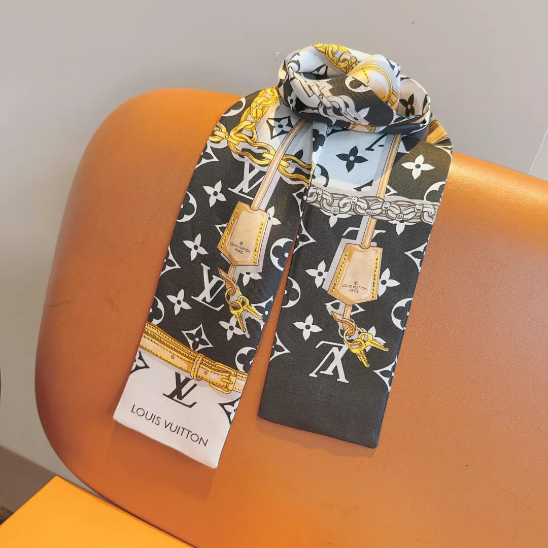 Bright 9658 Louis Vuitton Silk Scarf