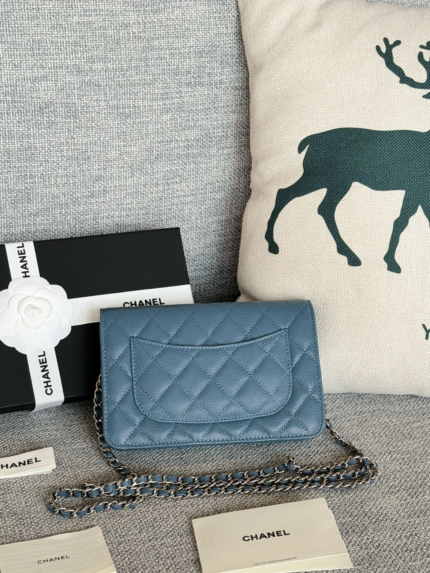 Chanel AAA Quality Messenger Bags In Silver For Women SportInspired 2256