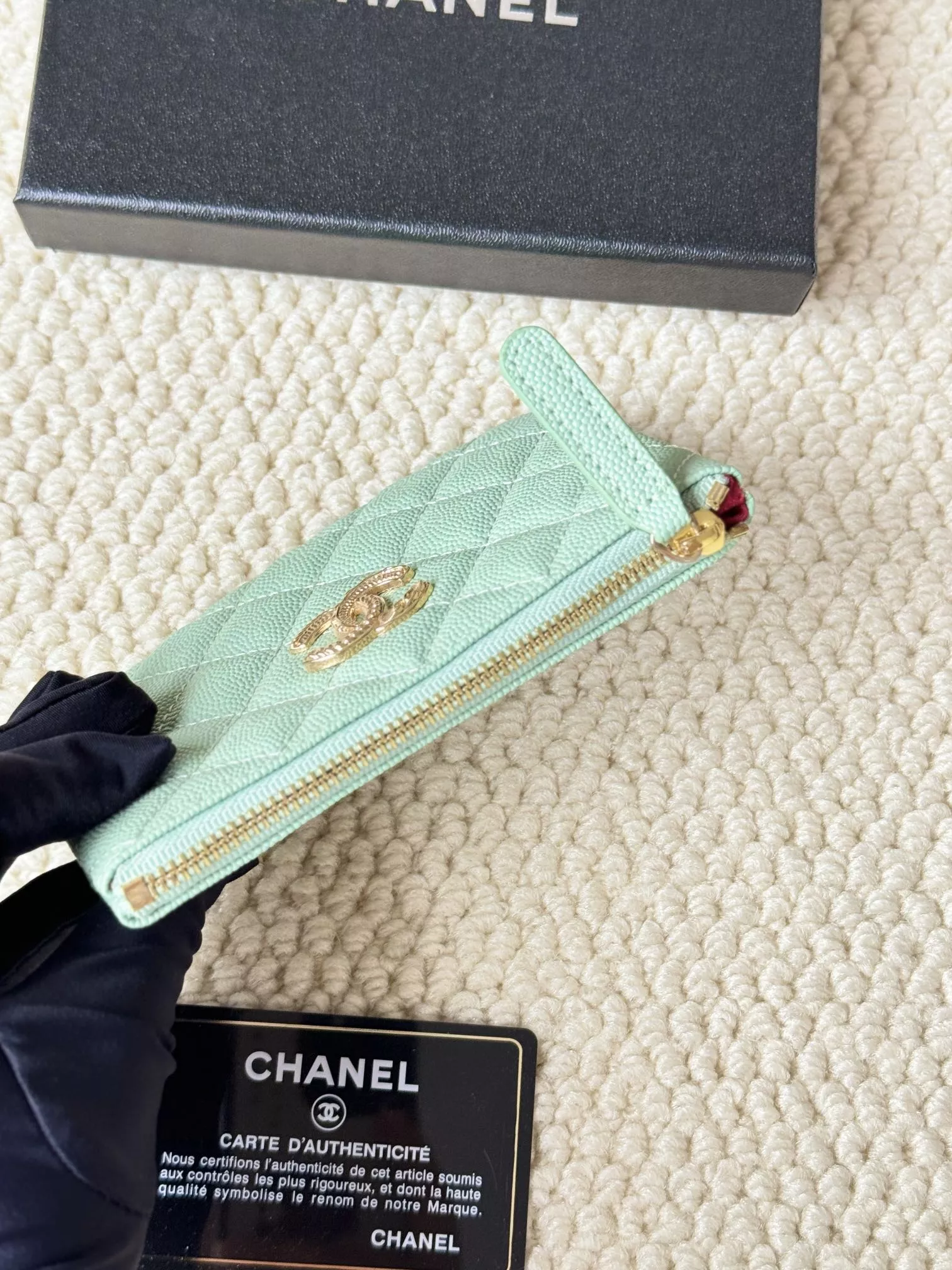 Chanel Card Case Cozy 2446 - Image 3