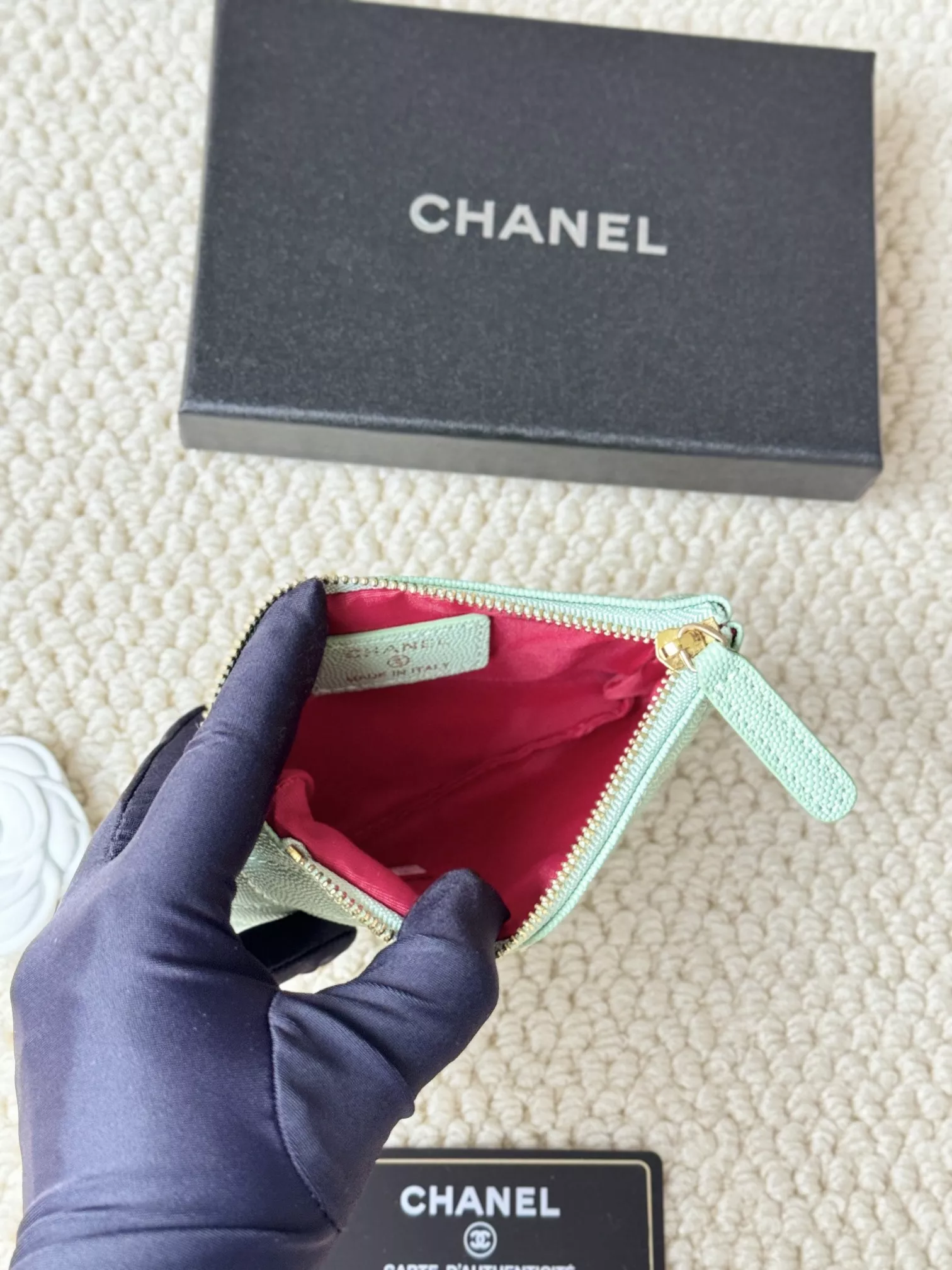 Chanel Card Case Cozy 2446 - Image 5