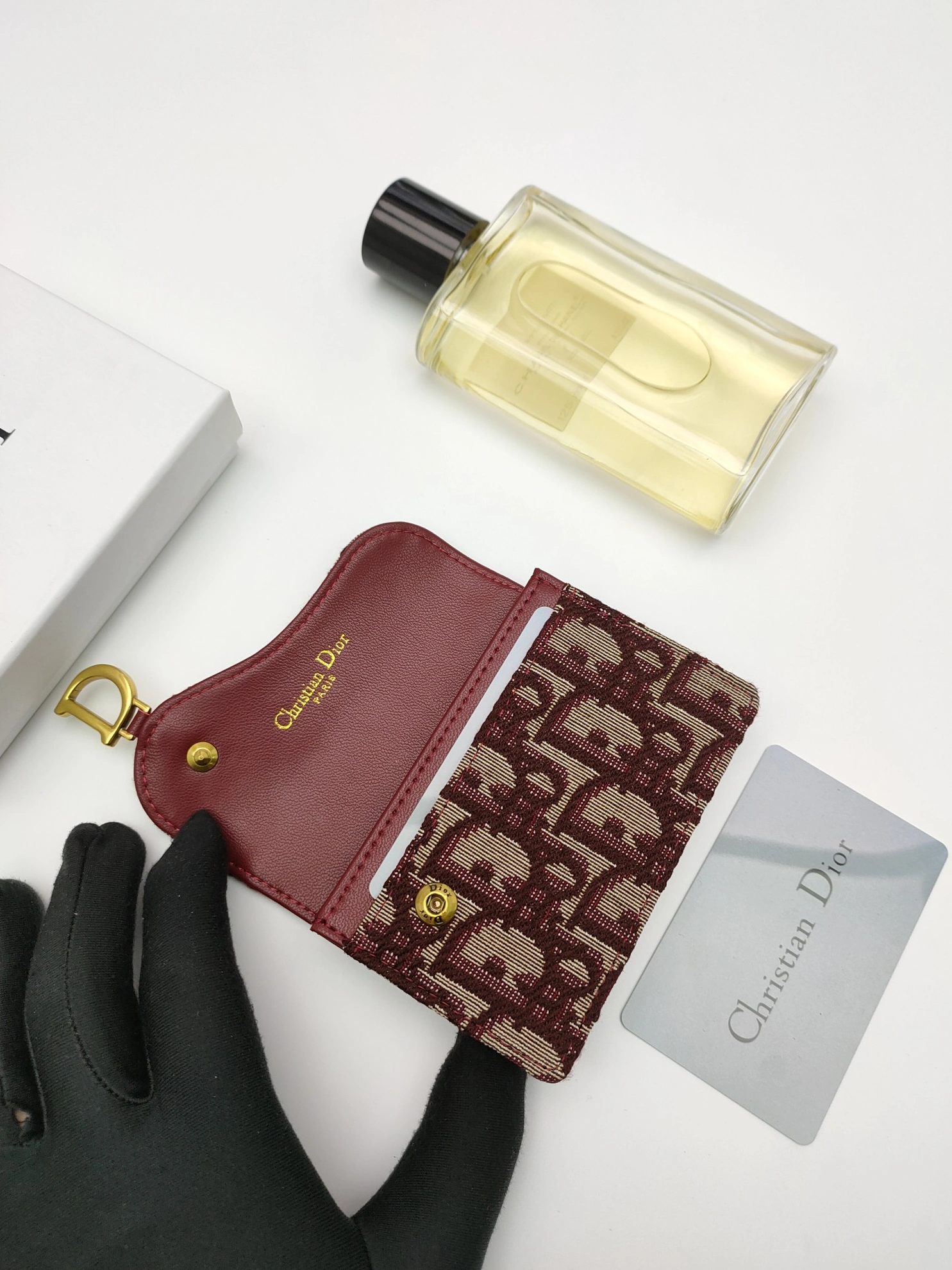 Christian Dior AAA Quality Card Case For Women Durable 4107 - Image 3