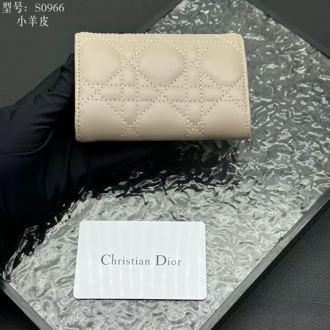 Christian Dior Card Case For Women Breathable 6081