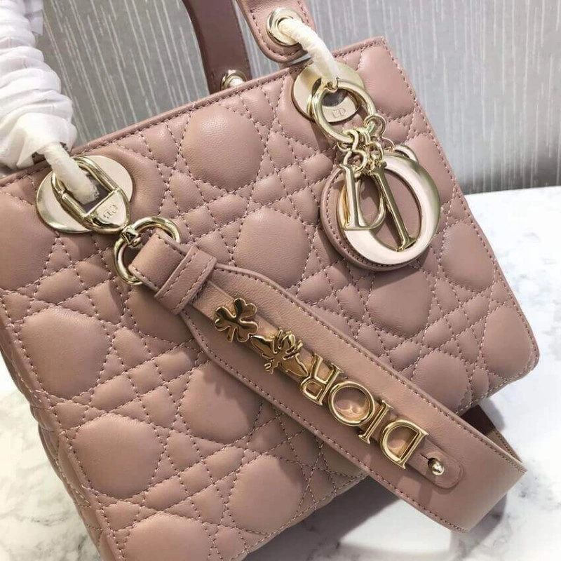 The Lady D Christian Dior My Lady Dior Bag Blush Cannage Lambskin - Image 7