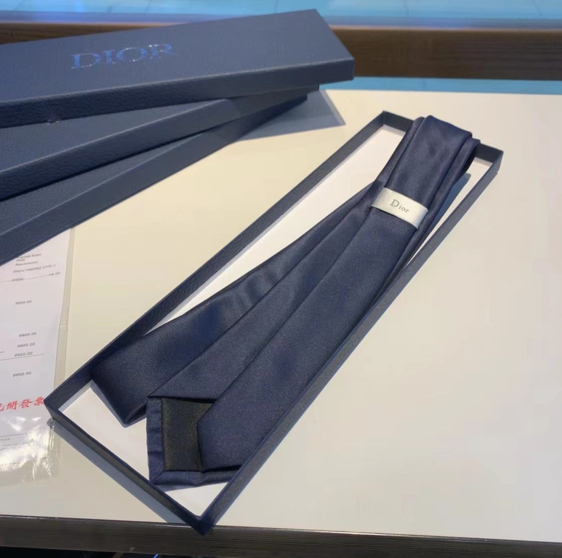 Christian Dior Necktie For Men EasyMatch 8221