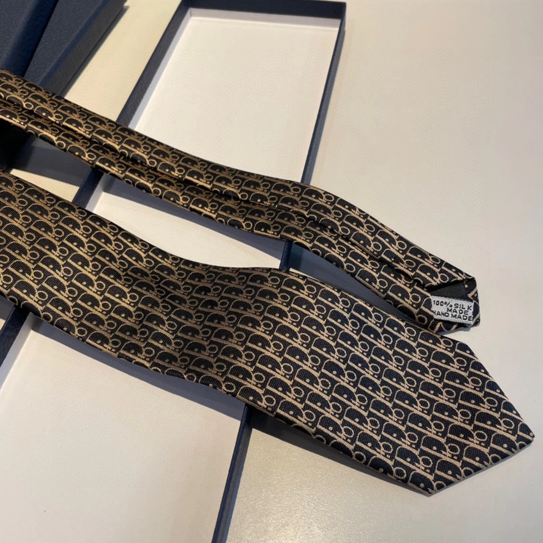 Christian Dior Necktie For Men Fashionable 9760 - Image 6