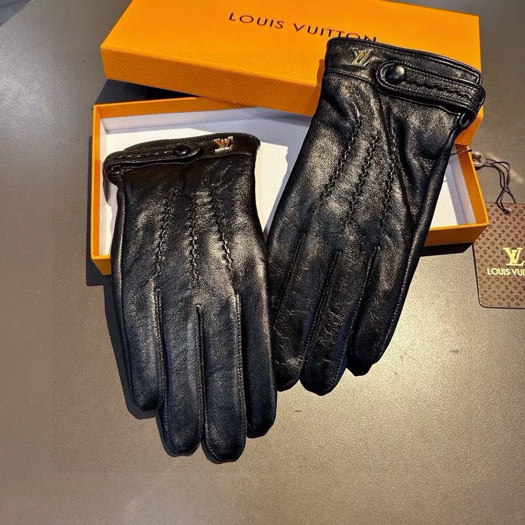 Classic 5017 Louis Vuitton LV Gloves For Men