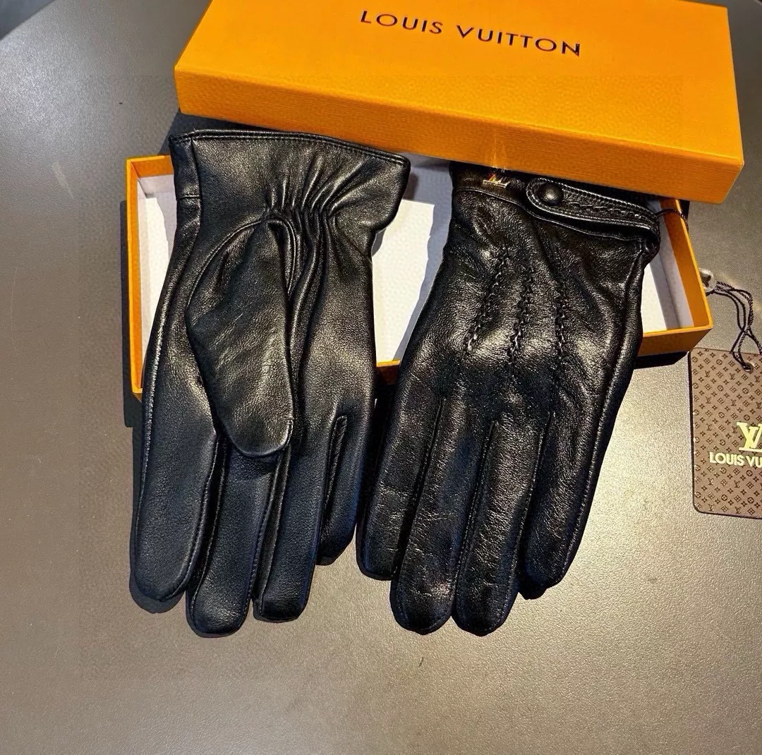 Classic 5017 Louis Vuitton LV Gloves For Men - Image 5
