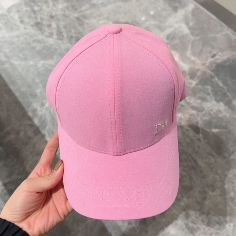 Dior Baseball Cap Dior Oblique Motif Cotton Pink GoodFit 8827 - Image 3