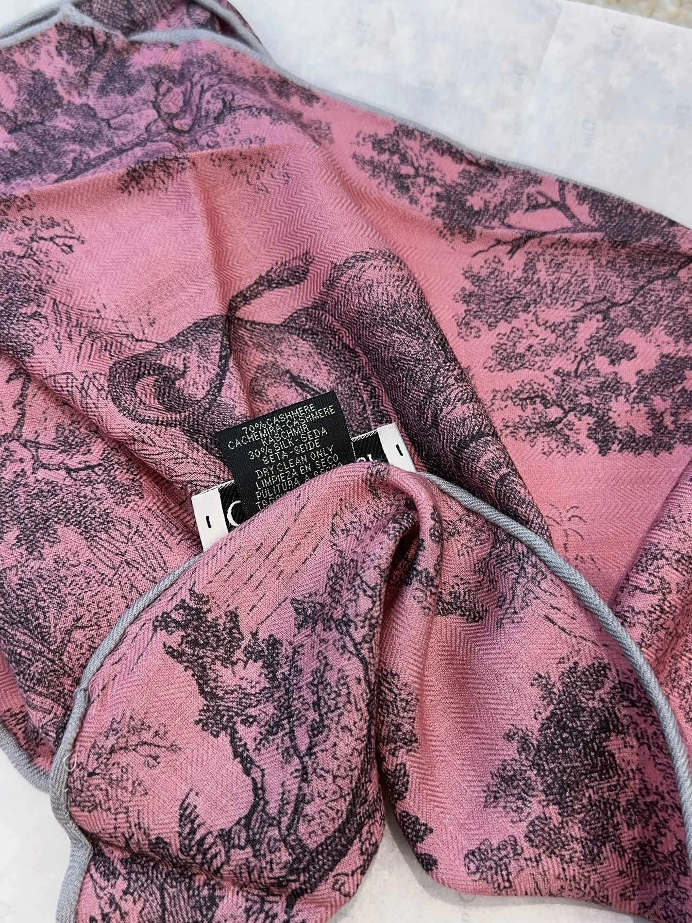 Durable 2645 Christian Dior Silk Scarf - Image 3