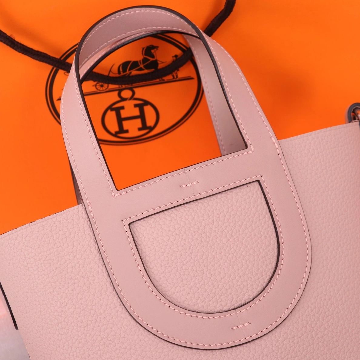 Durable 2775 Hermes AAA Quality Handbags In Silver For Women - Image 4