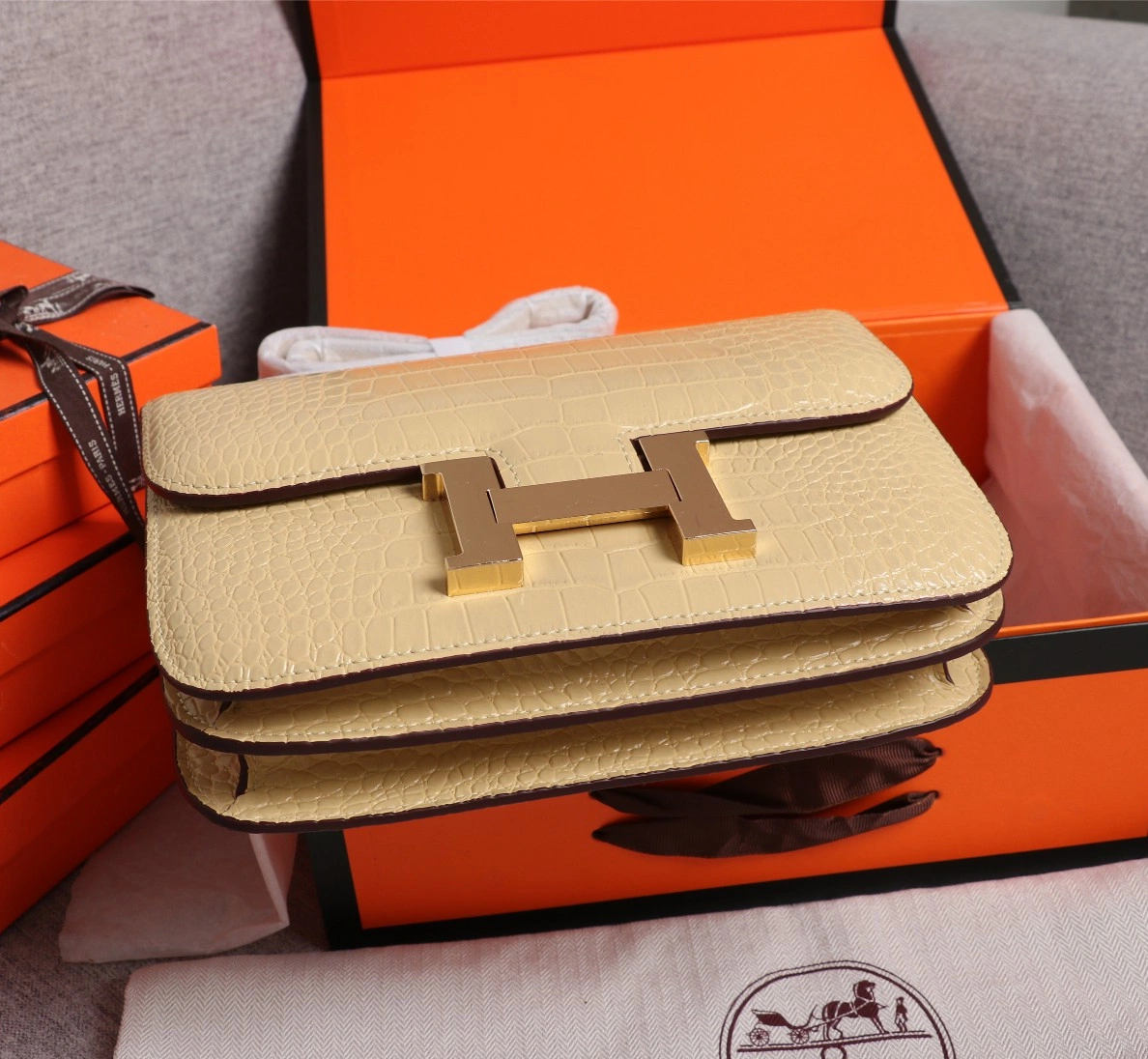 Hermes AAA Quality Messenger Bags For Women Bright 1445 - Image 7