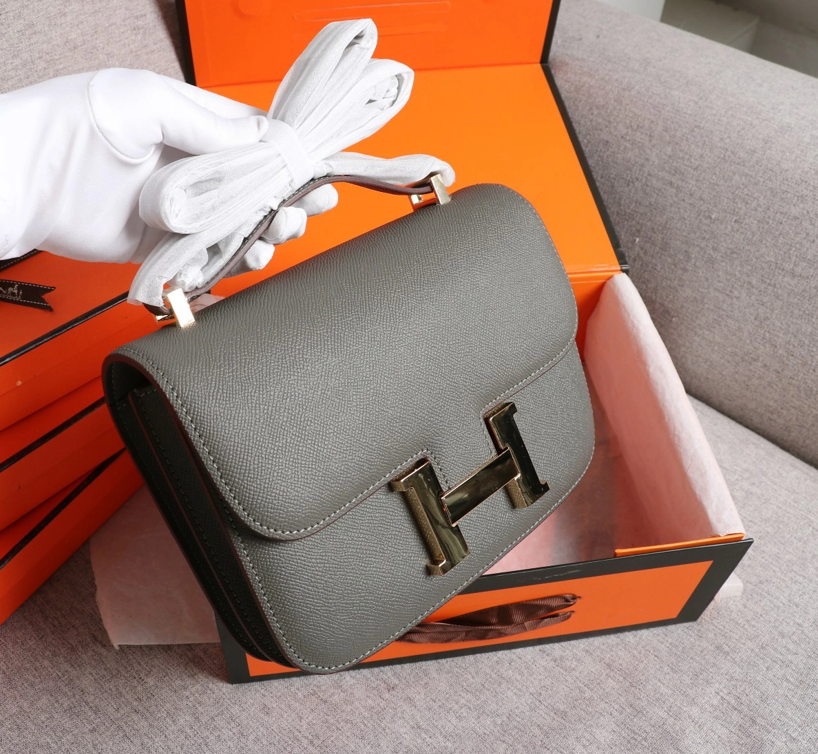 Hermes AAA Quality Messenger Bags For Women Versatile 9084 - Image 3