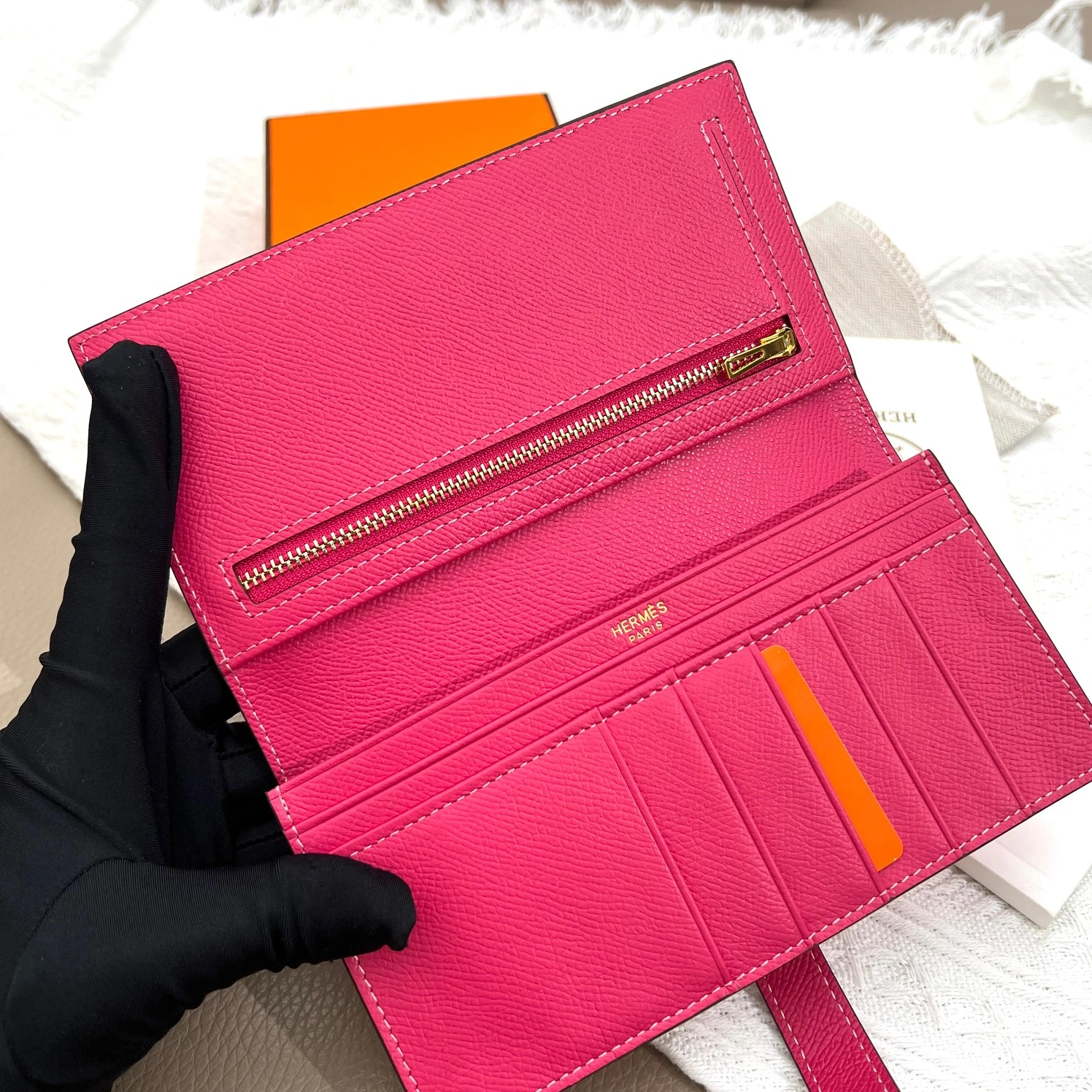 Hermes AAA Quality Wallets Bold 9973 - Image 7
