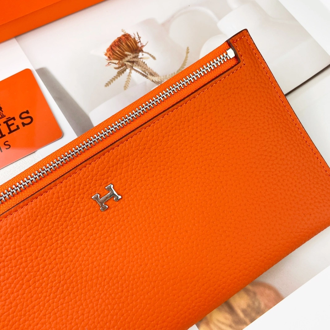 Hermes Card Case For Women Vibrant 9059