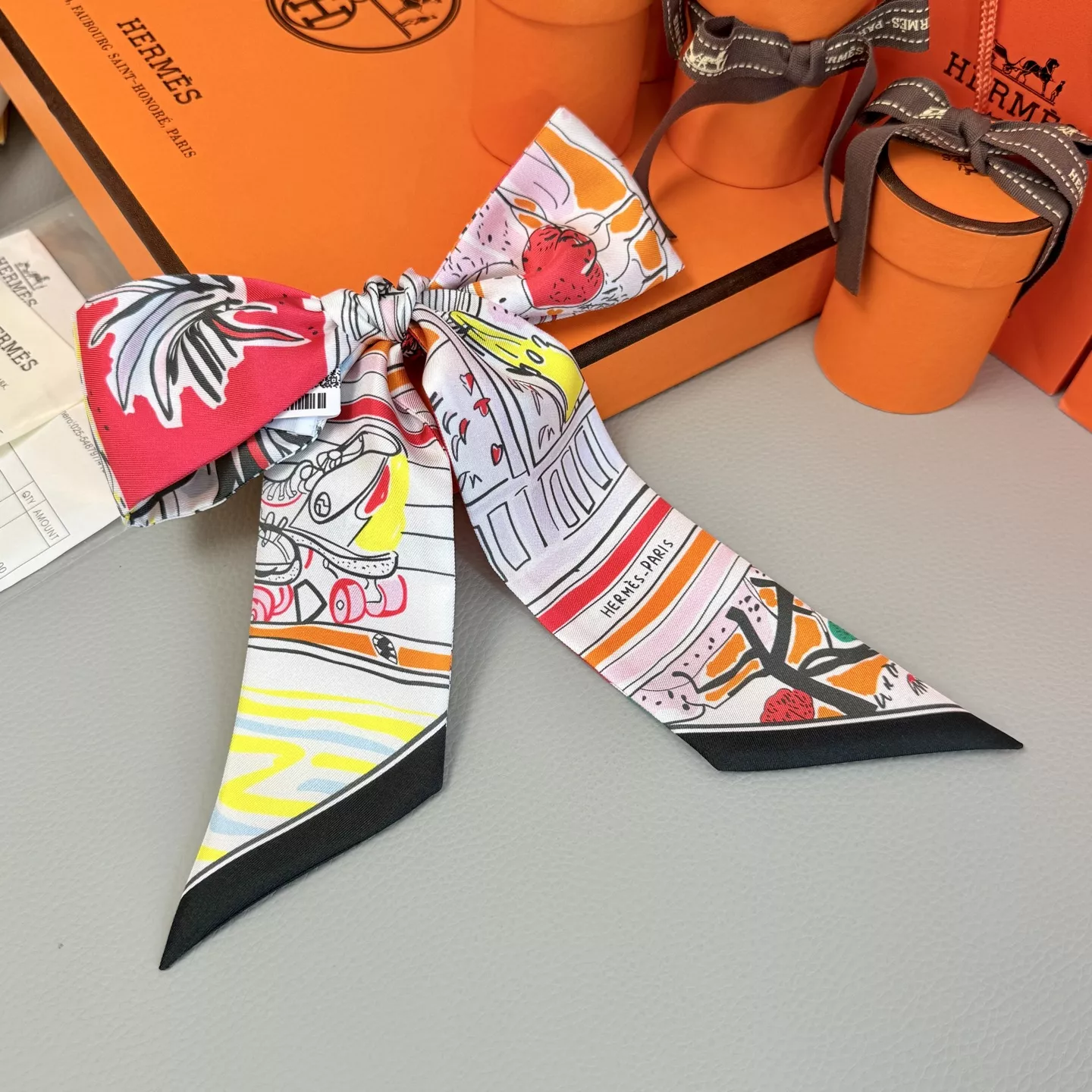 Hermes Silk Scarf Functional 4172 - Image 3