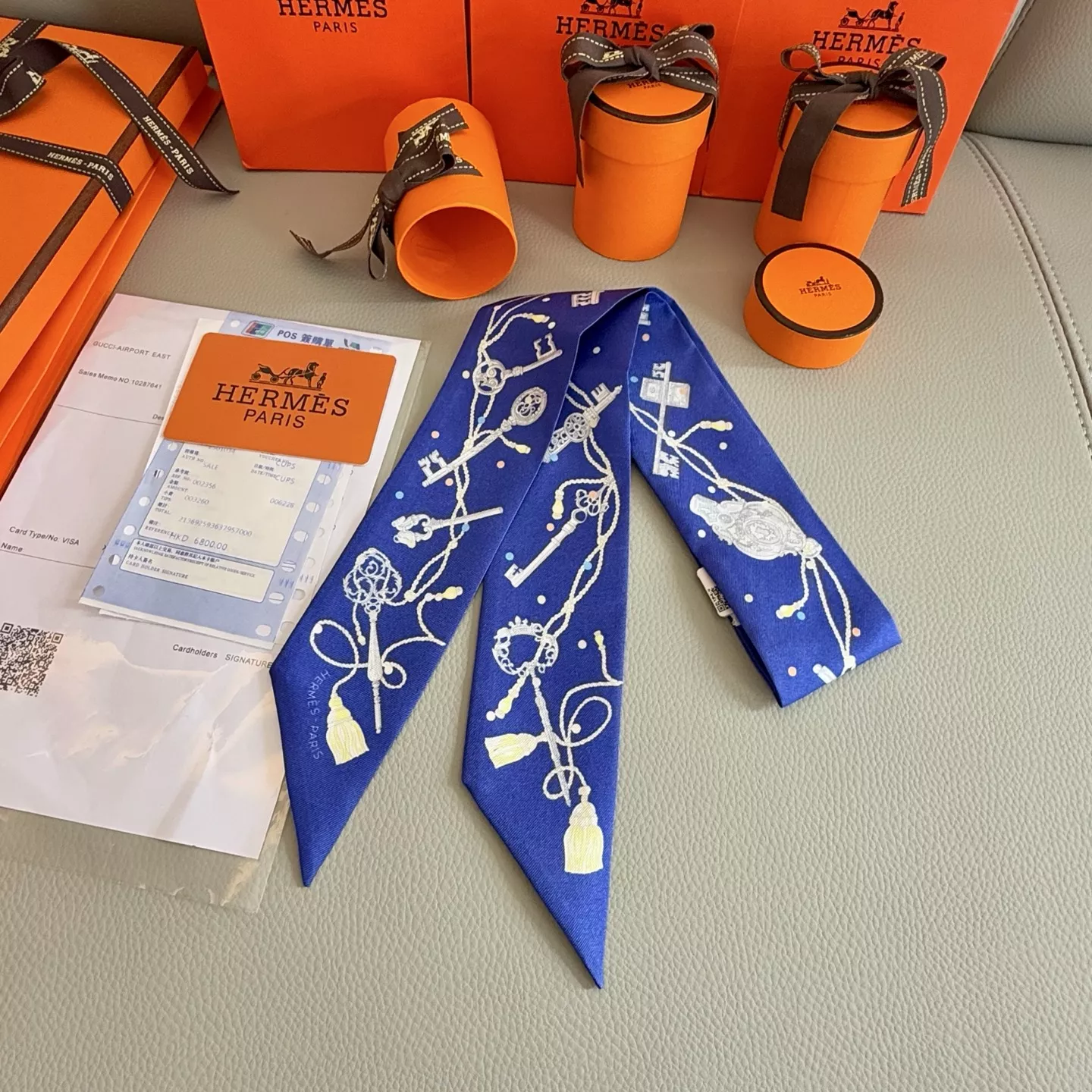 Hermes Silk Scarf Reliable 6104