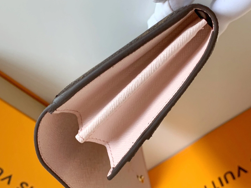 HighQuality 3101 Louis Vuitton LV Wallets In Pink For Women - Image 6