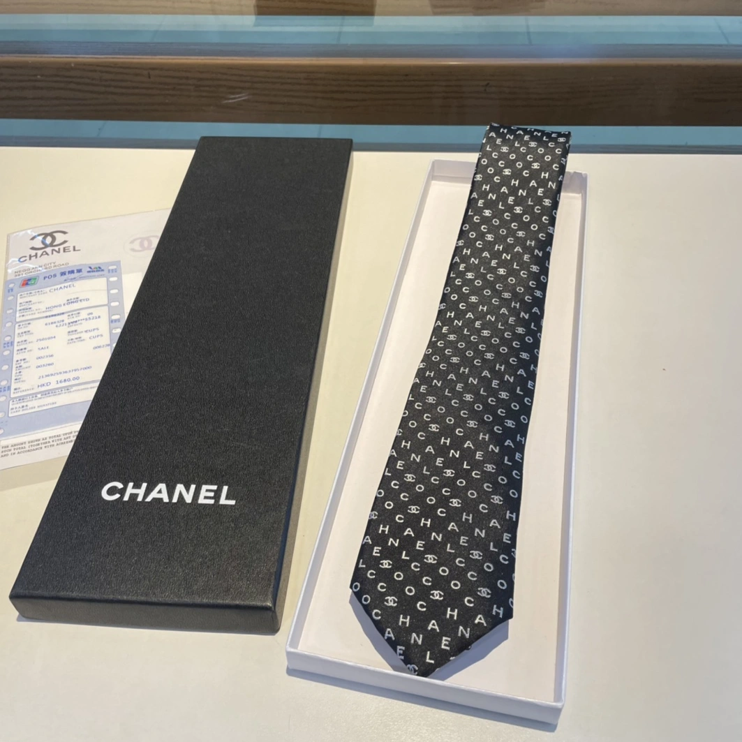 HighQuality 9402 Chanel Necktie For Men - Image 7