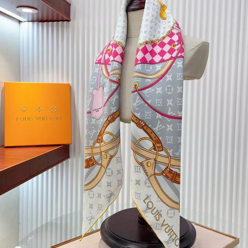 Lightweight 7880 Louis Vuitton Silk Squares - Image 4