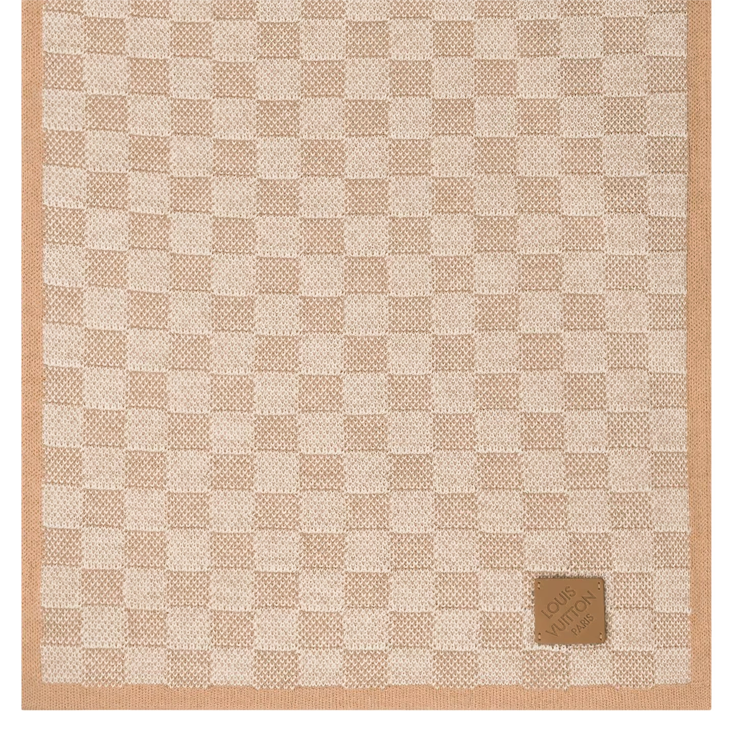 Louis Vuitton Beige M77986 Néo Petit Damier Scarf - Image 3