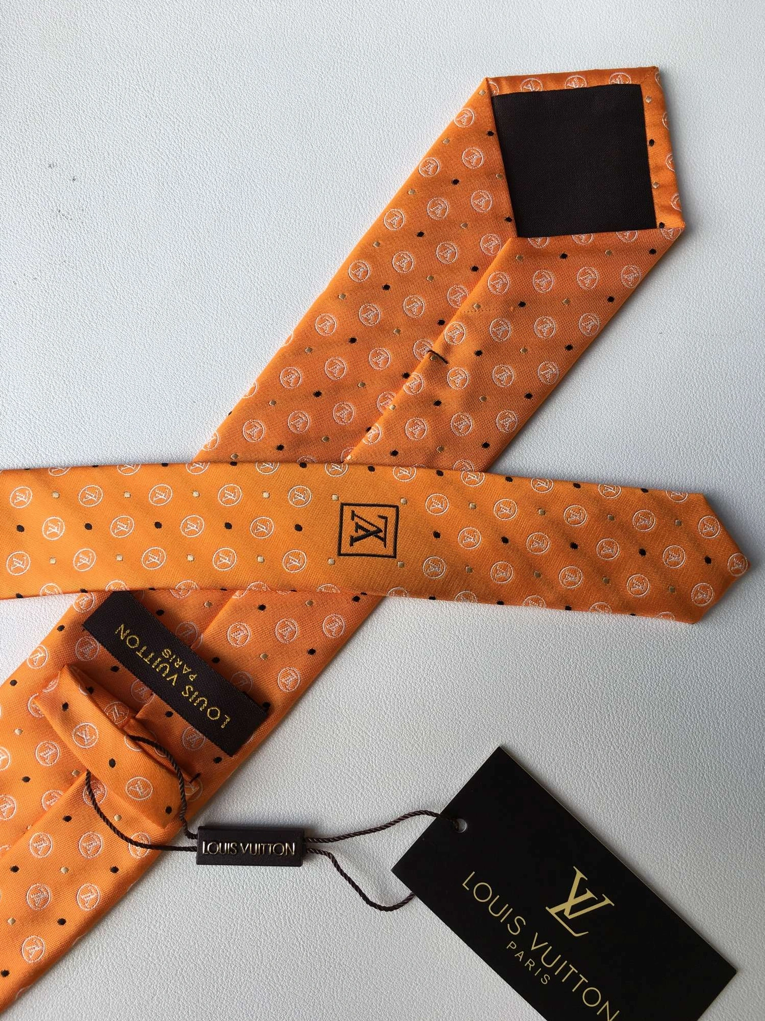 Louis Vuitton LV Necktie For Men Classic 9338 - Image 7