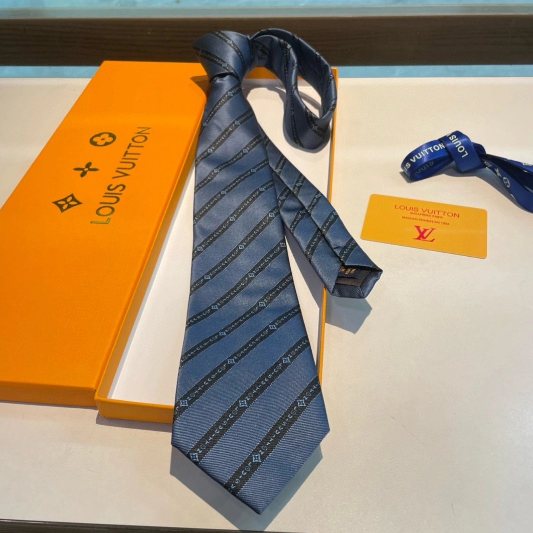 Louis Vuitton LV Necktie For Men StreetReady 669