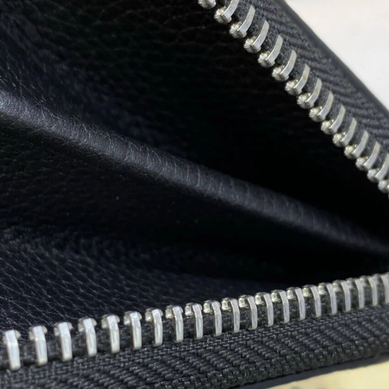 11 x 8.5 Louis Vuitton Lockme Zippy Coin Purse Black - Image 9