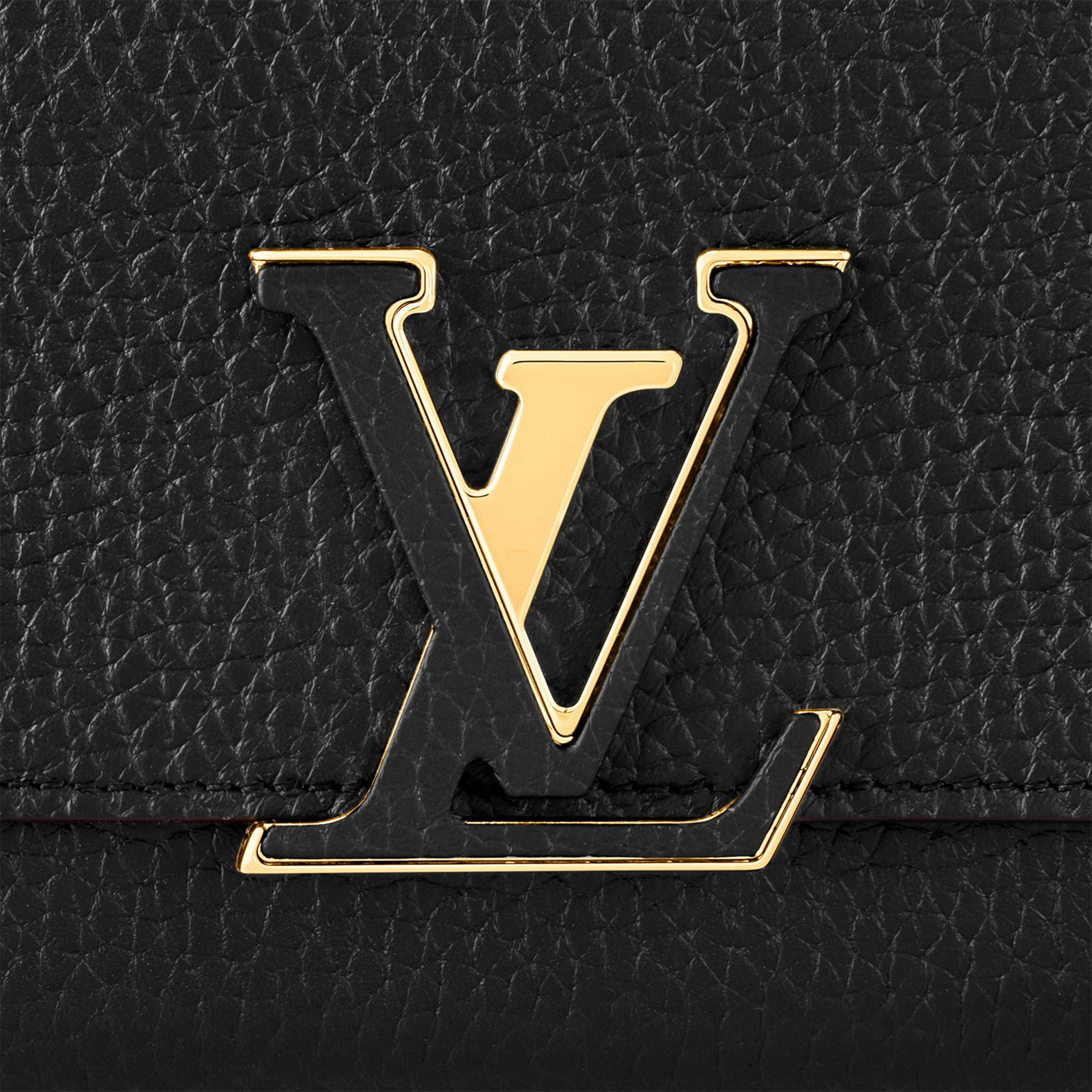 Louis Vuitton M61248 Capucines Wallet Black - Image 5