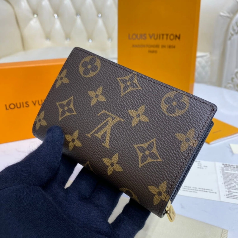 Large zip Louis Vuitton Monogram Reverse Juliette Wallet - Image 4