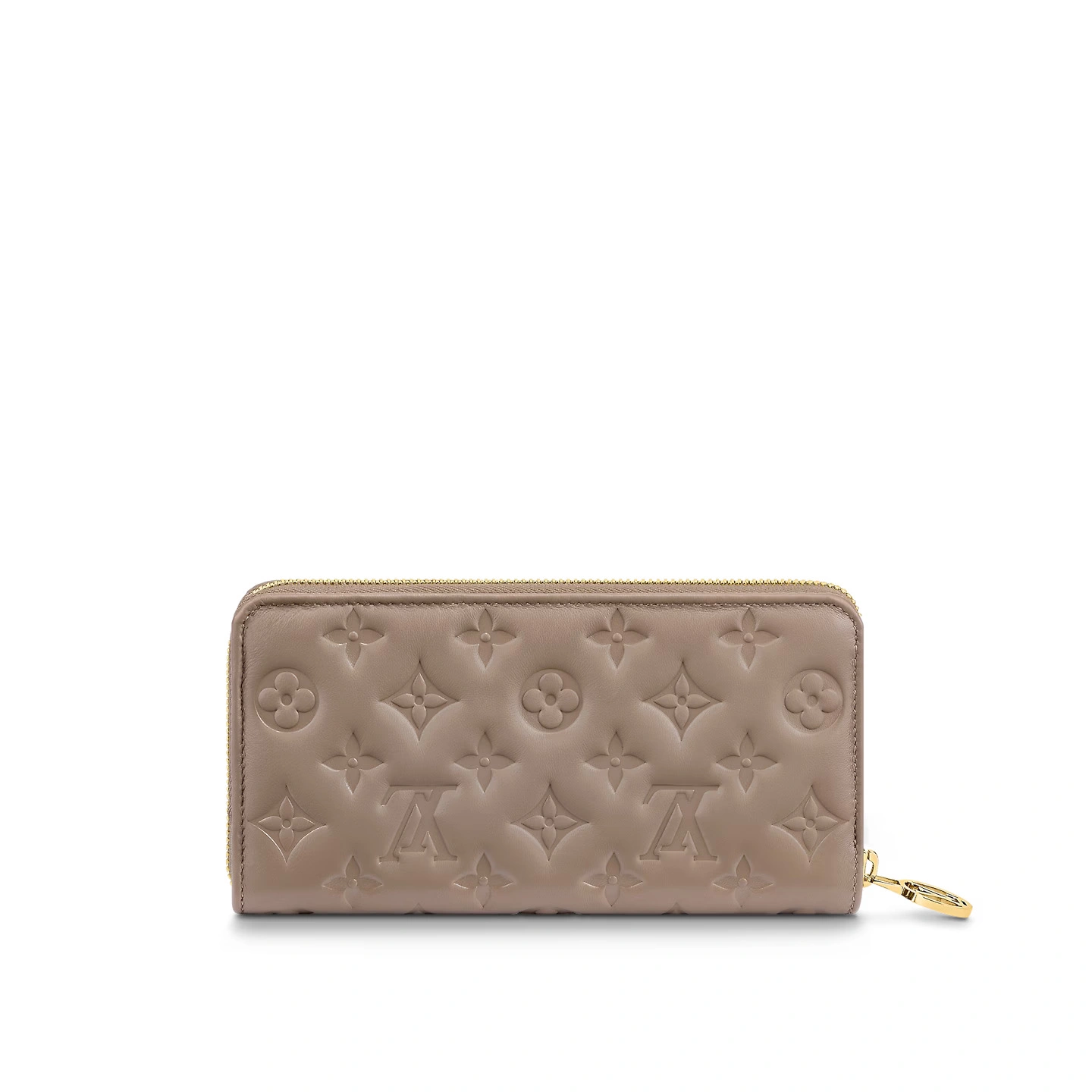 Louis Vuitton Taupe M81511 Zippy Wallet - Image 6