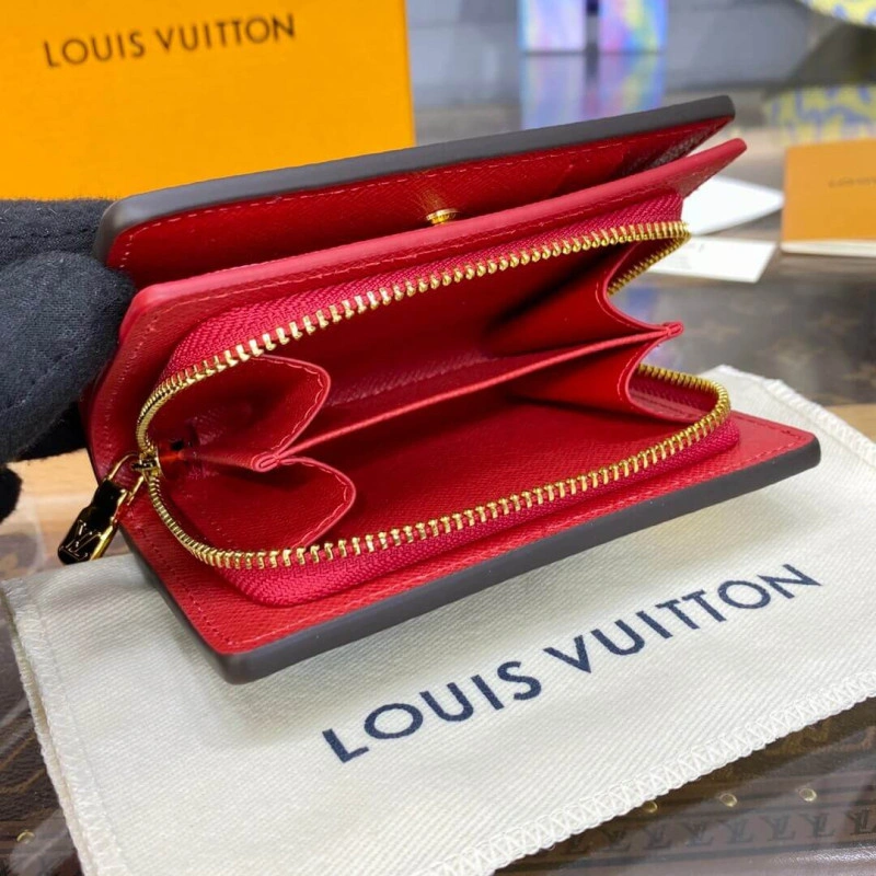 Goldcolor Louis Vuitton x Yayoi Kusama Lou Wallet M81981 - Image 8