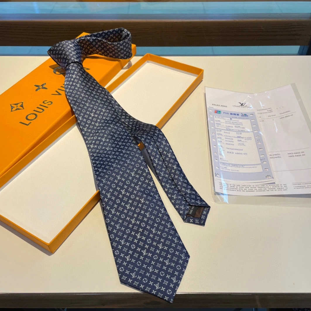 Minimalist 3125 Louis Vuitton LV Necktie For Men - Image 7