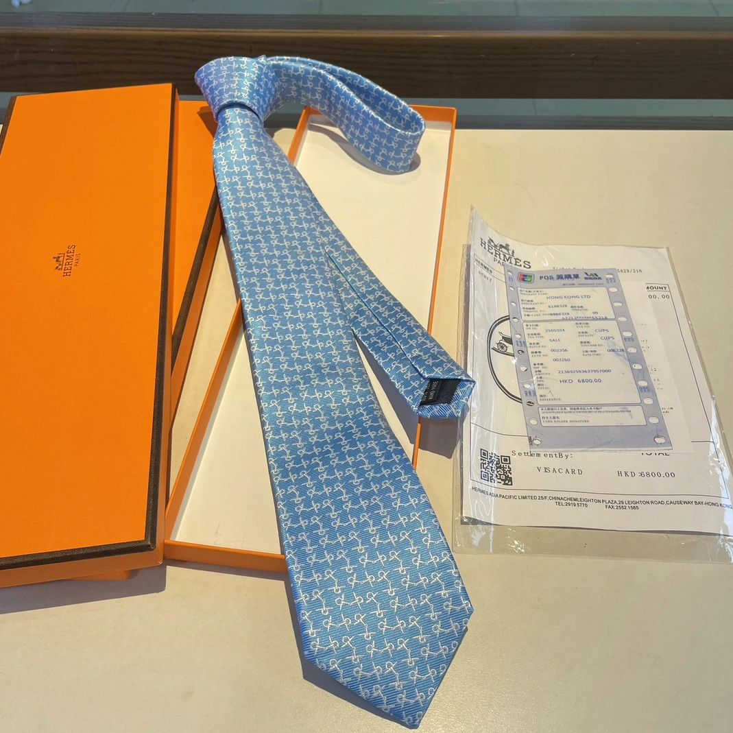 Minimalist 5140 Hermes Necktie For Men