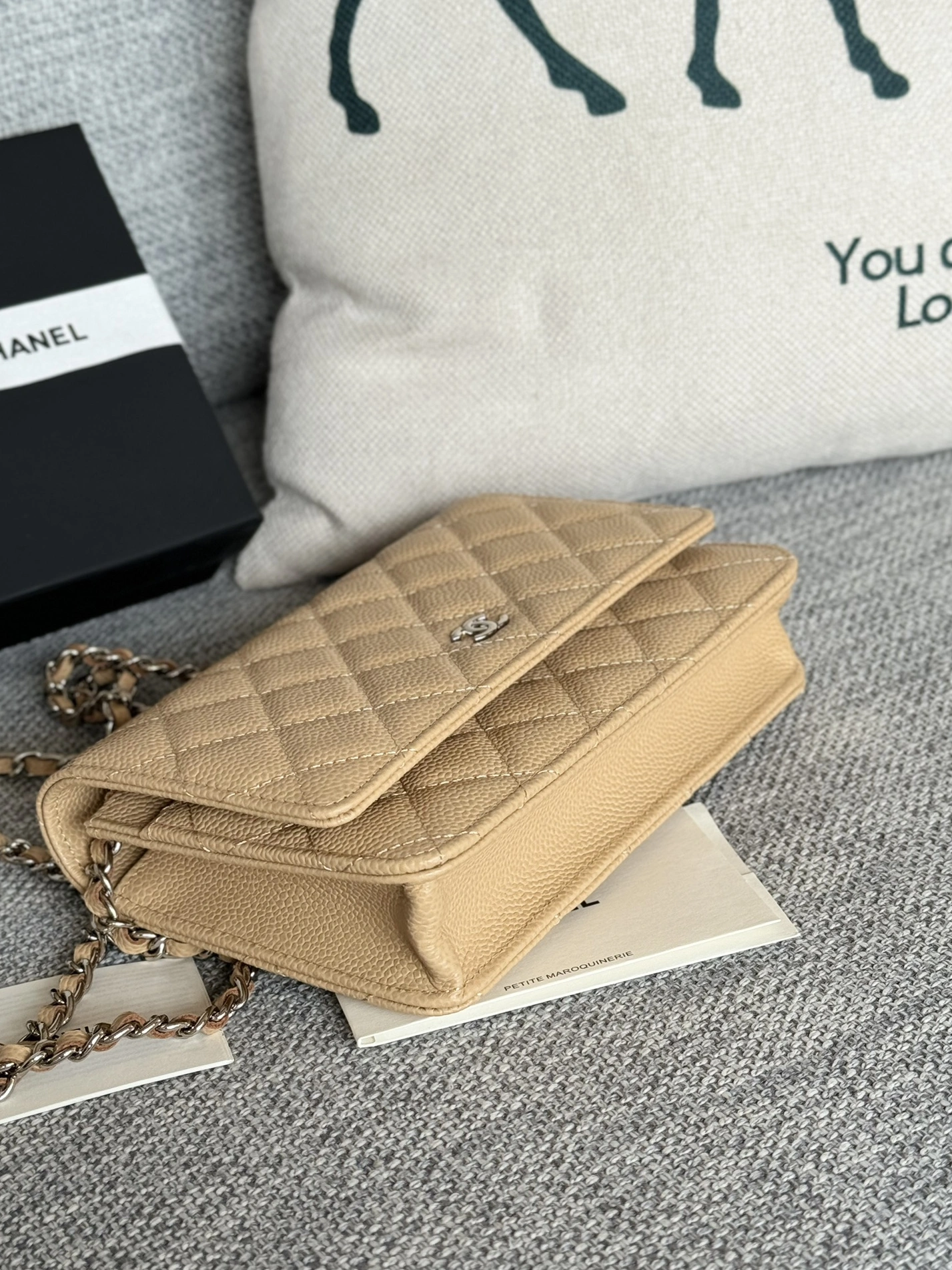 ModernLook 4538 Chanel AAA Quality Messenger Bags In Silver For Women - Image 3