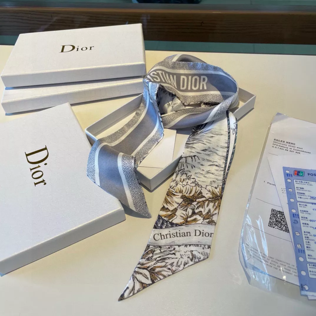 Popular 1095 Christian Dior Silk Scarf