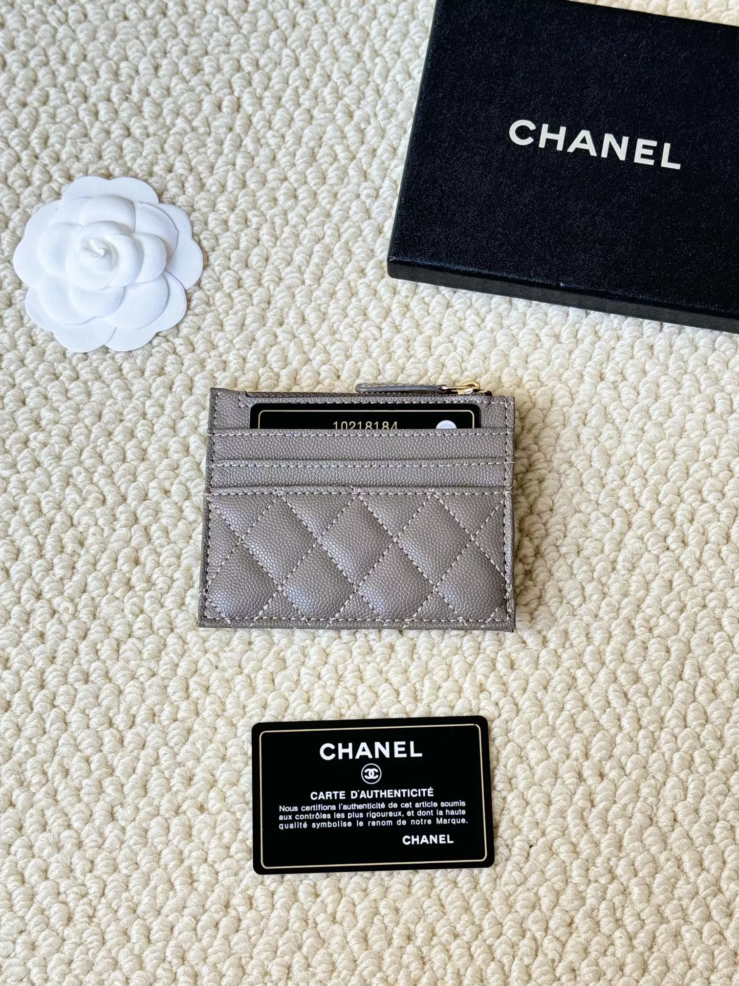 Refined 3561 Chanel Card Case