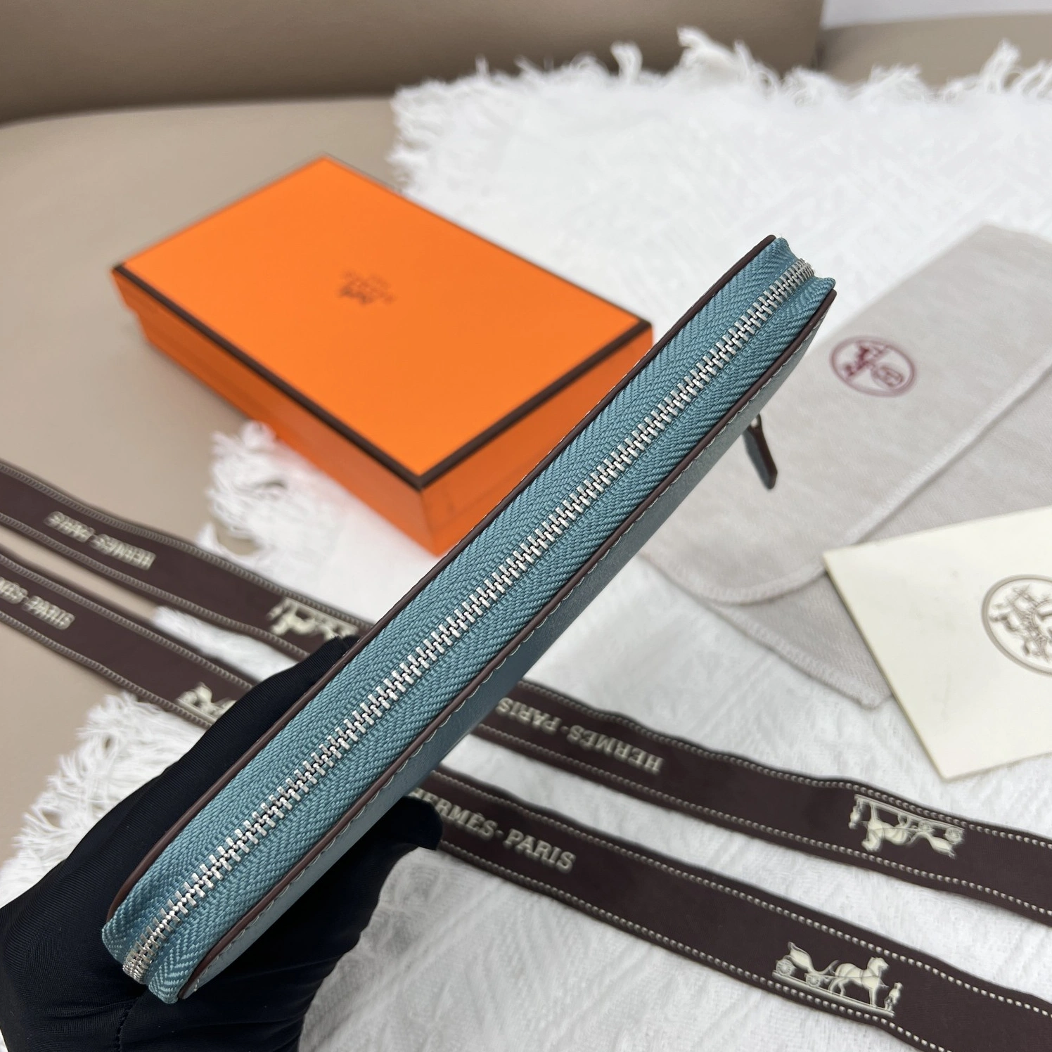 Stylish 7938 Hermes AAA Quality Wallets - Image 4