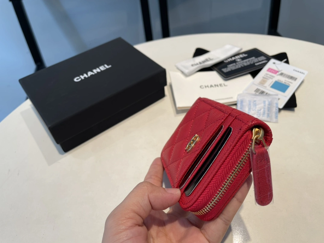 Timeless 1073 Chanel AAA Quality Card Case For Women - Image 4