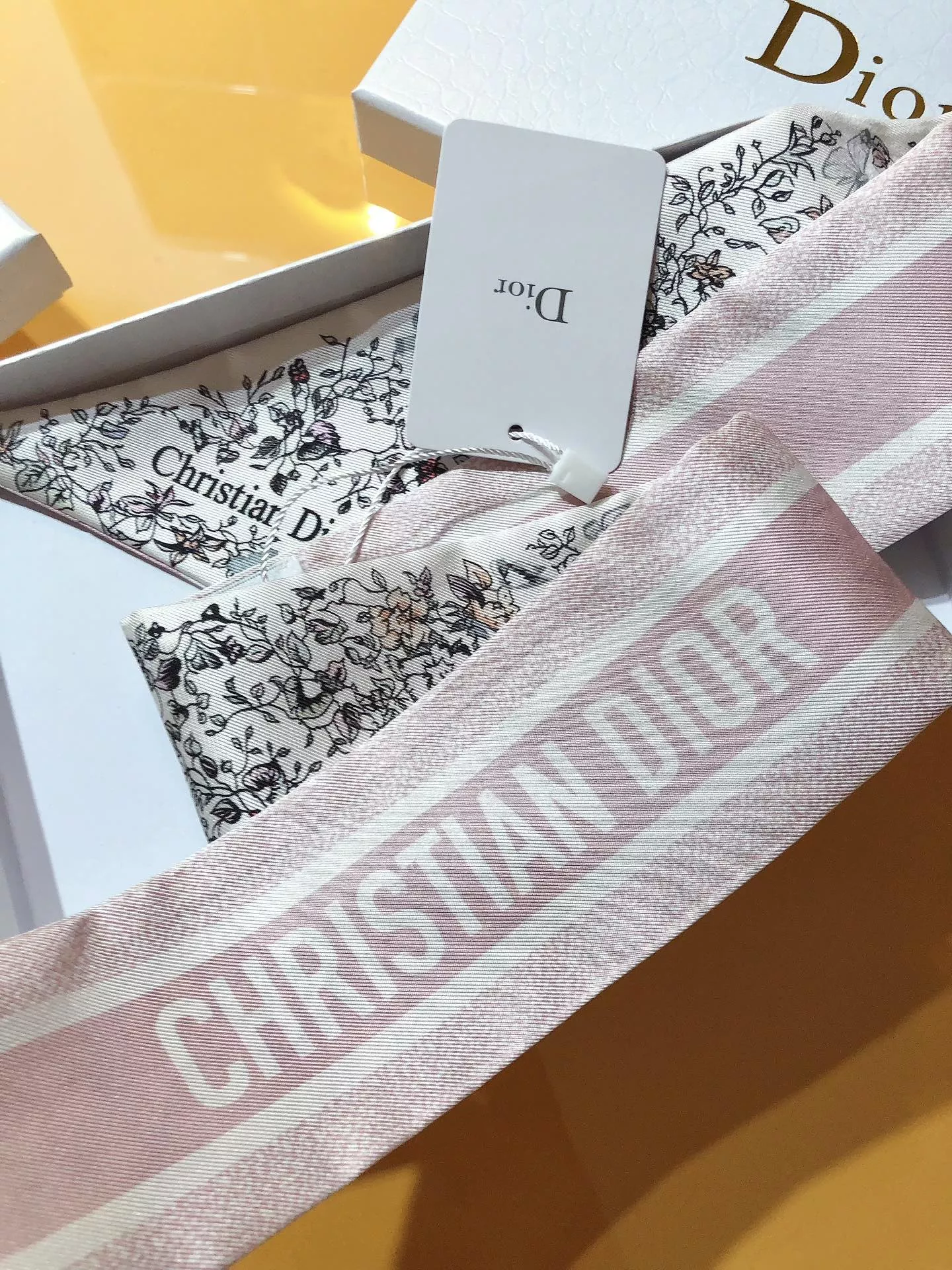 TopPick 2852 Christian Dior Silk Scarf - Image 3