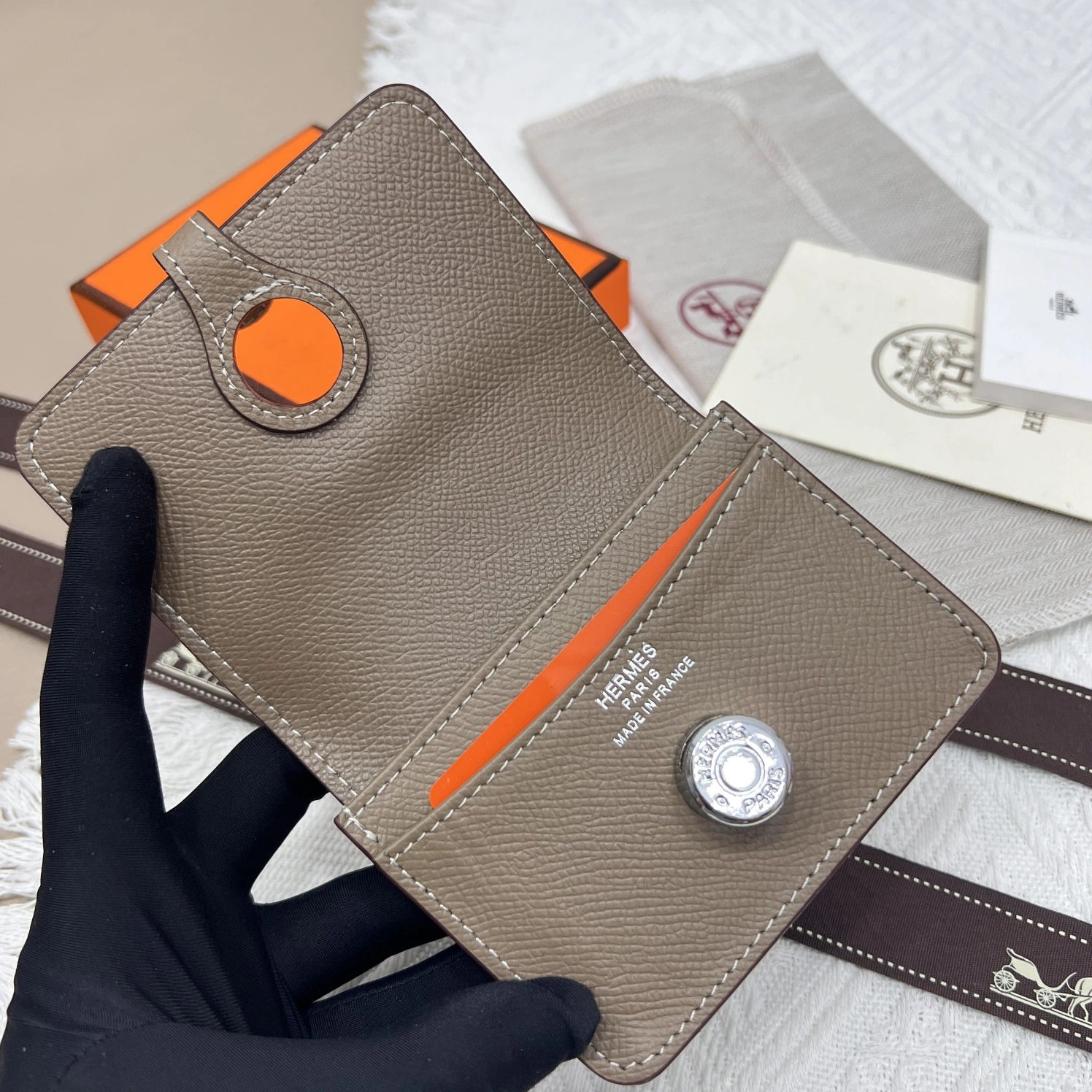 Trendsetting 3542 Hermes AAA Quality Wallets - Image 6