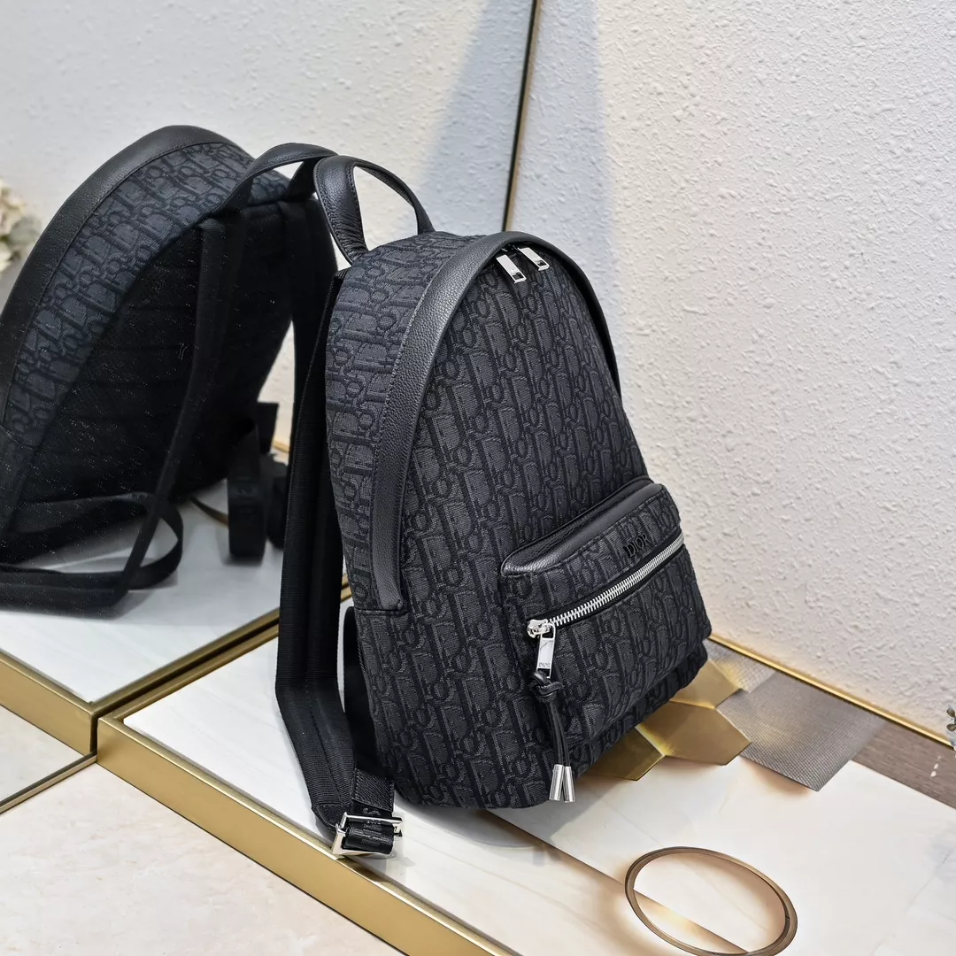 Unique 5849 Christian Dior AAA Quality Backpacks For Unisex - Image 3