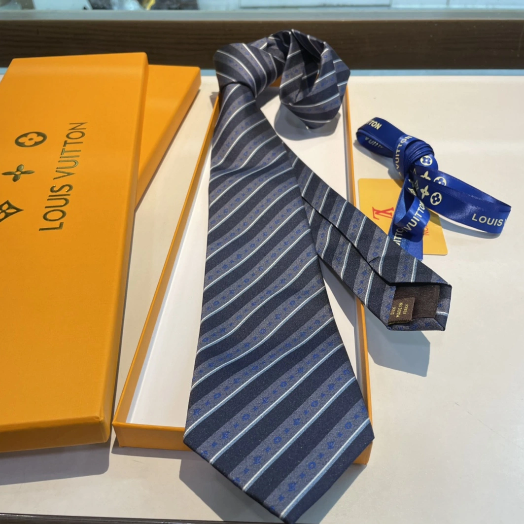Vibrant 8505 Louis Vuitton LV Necktie For Men