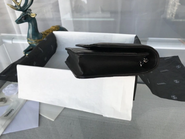 CHANEL Flap Bag Lambskin With Gold Silver Hardware GoAnywhere 842 - Image 14