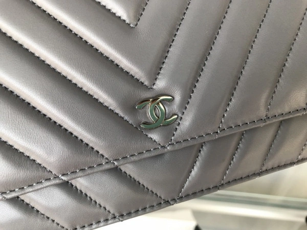 ModernLook CHANEL Flap Bag Lambskin With Gold Silver Hardware 847 - Image 13