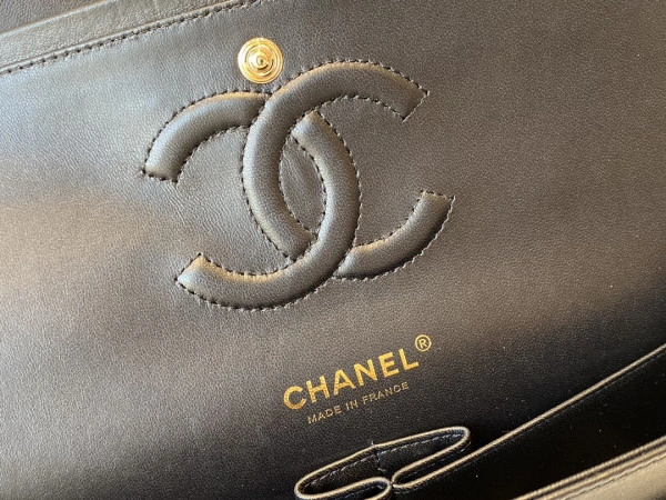 CHANEL FLAP BAG LAMBSKIN 25.5cm GoAnywhere 771 - Image 4