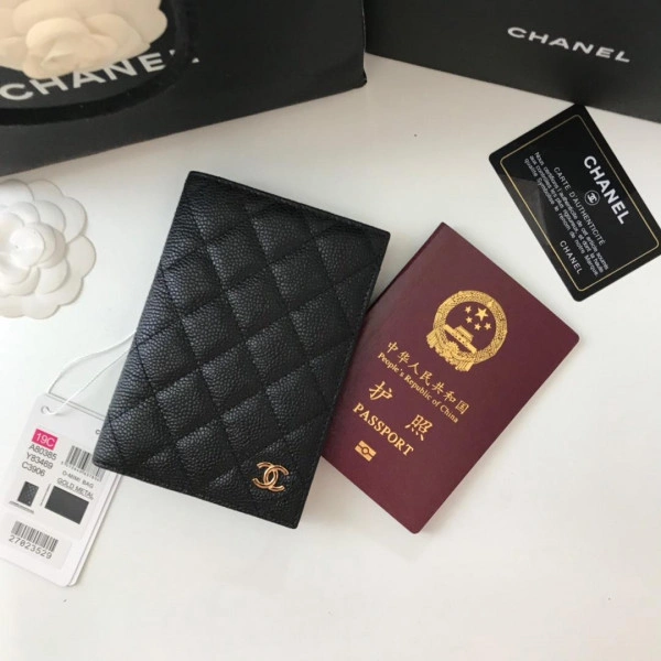 CHANEL PASSPORT HOLDER Comfortable 1822 - Image 3
